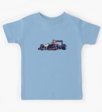 Championship Cars - Vettel 2013 Kids Tee