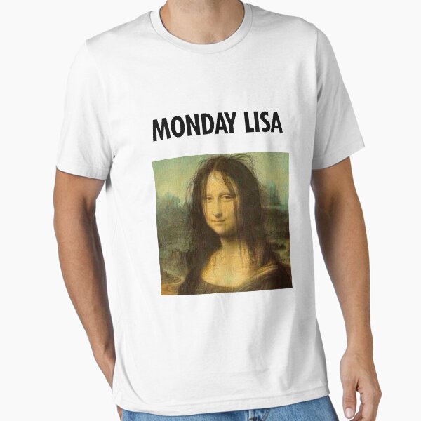 Vista previa del artículo con la obra «Gioconda Monday», diseñado y vendido por boyinkus.