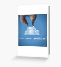 My House In The Clouds Greeting Card