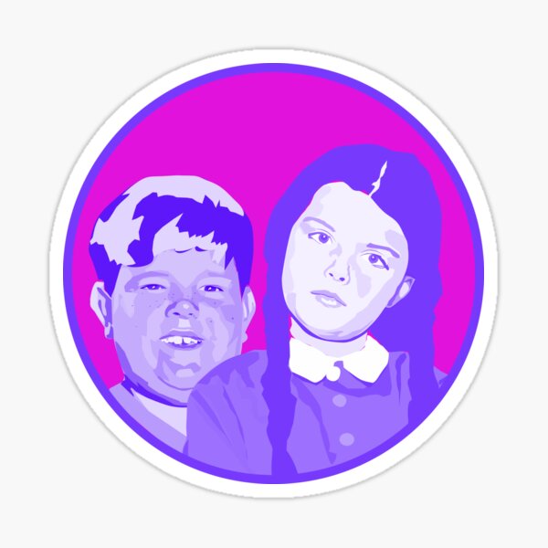 Item preview, The Brothers Addams (Pugsley & Wednesday) designed and sold by mayerarts.