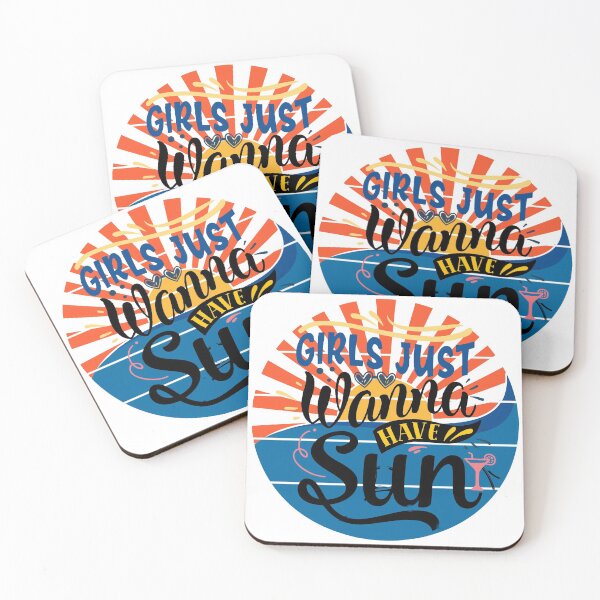 Item preview, Girls Just Wanna Have Sun designed and sold by KeysTreasures.