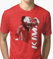 Kimi Raikkonen (WDC 2007) Tri-blend T-Shirt