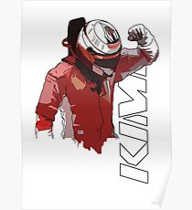 Kimi Raikkonen (WDC 2007) Poster