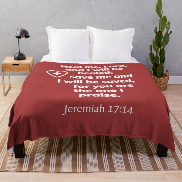 Item preview, Jeremiah 17:14 | Heal Me LORD designed and sold by LoveGen.