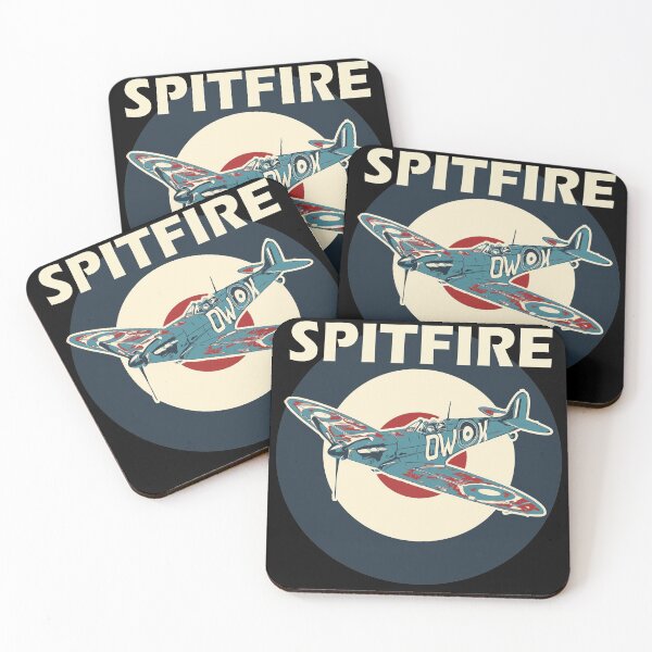Item preview, Spitfire Aircraft RAF Plane WW2 Aeroplane Roundel designed and sold by DigitalBadger.