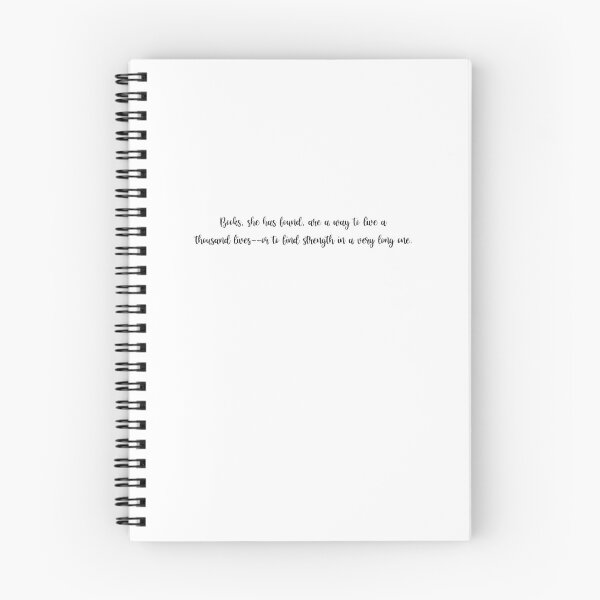 Item preview, Books, She Has Found, Are A Way To Live A Thousand Lives designed and sold by beckahbrooks.