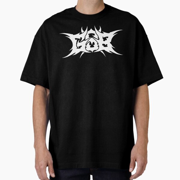 GSB Metal Logo (White) Oversized T-Shirt