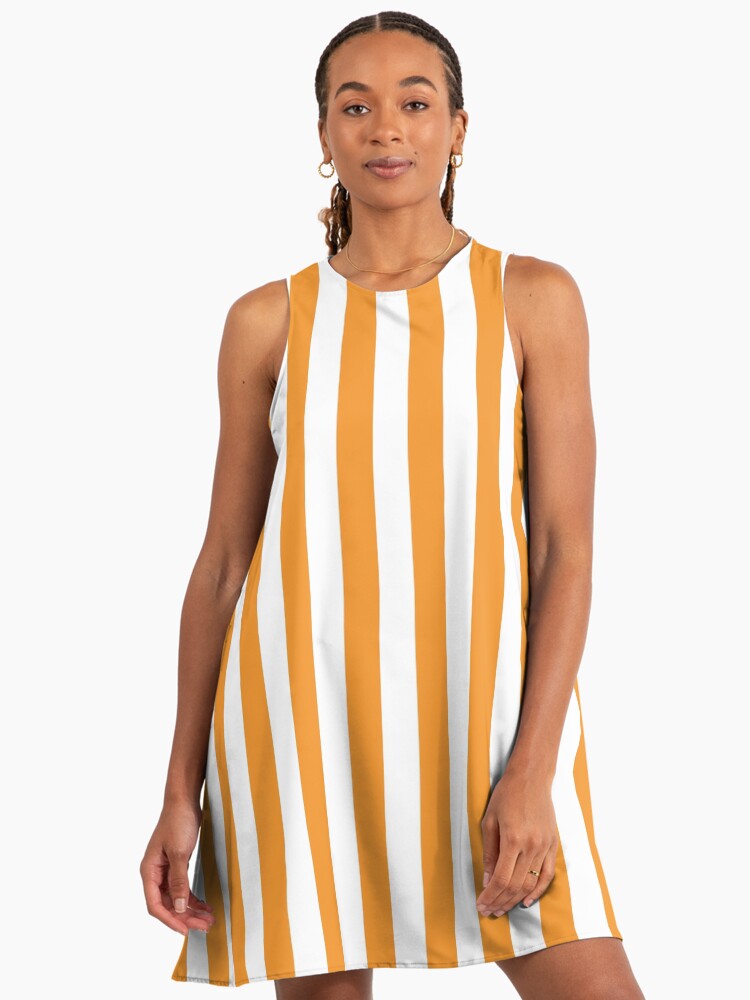 strapless open back dress Sorbet Stripe Dress – Red Clover main image 0