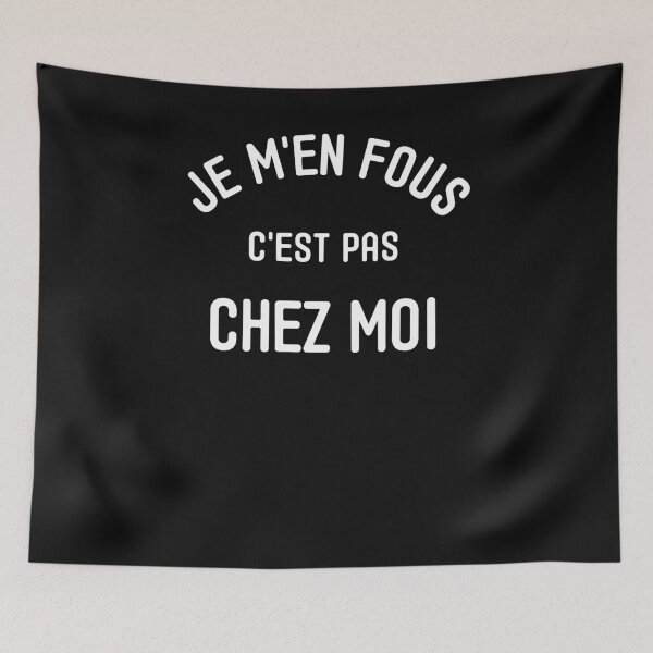 Item preview, Je M'en Fous C'est Pas Chez Moi Cadeau Humour Drôle Soirée designed and sold by Raym08515.