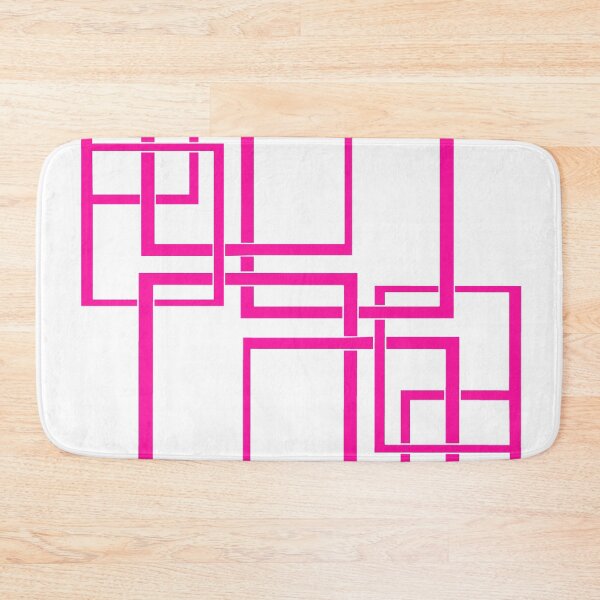 Item preview, Pink labyrinth shapes designed and sold by wiwiart.