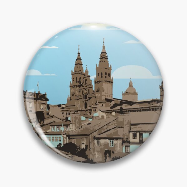 Item preview, Santiago de Compostela in Galicia, a UNESCO World Heritage Site designed and sold by RubenTerre.