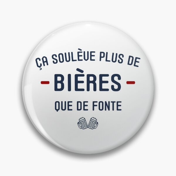 Item preview, Ça soulève plus de bières que de fonte Cadeau Humour Pour L'Homme designed and sold by Raym08515.