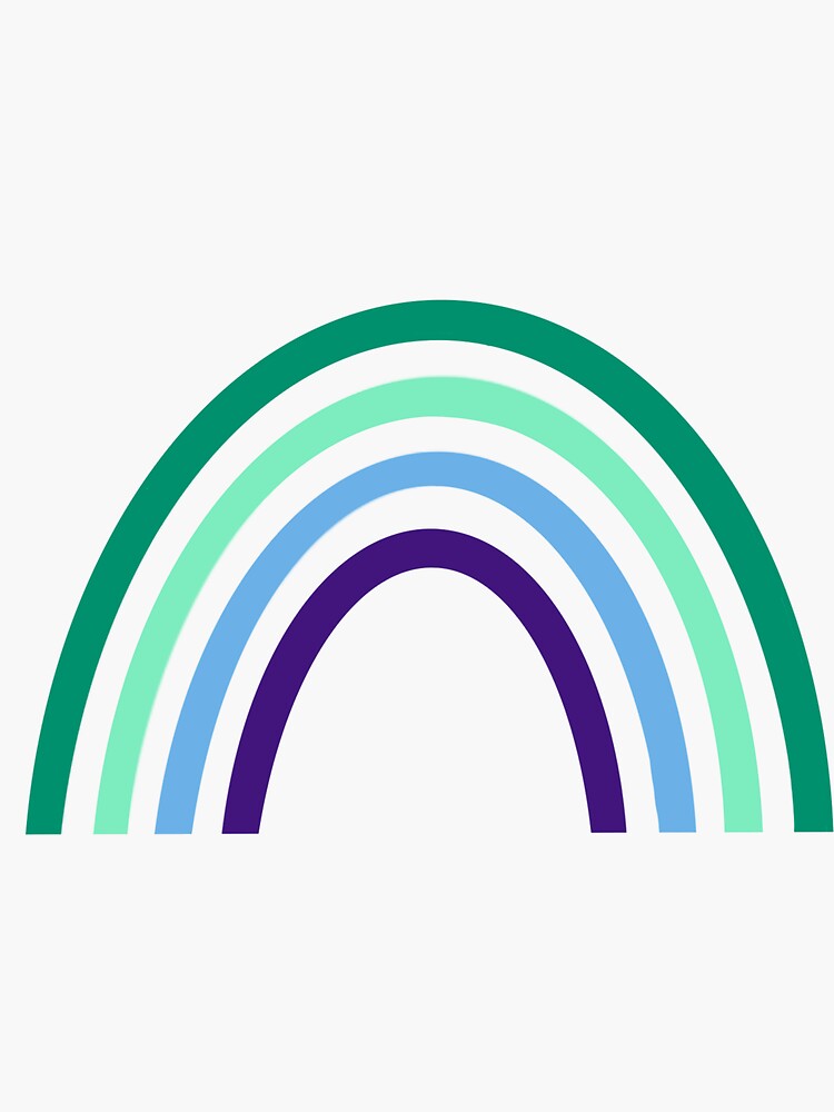 "MLM Pride Rainbow" Sticker for Sale by FairlyKait Redbubble