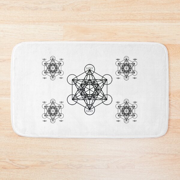 Item preview, Metatrons Cube Sacred Geometary Alpha Omega  designed and sold by LSNT.
