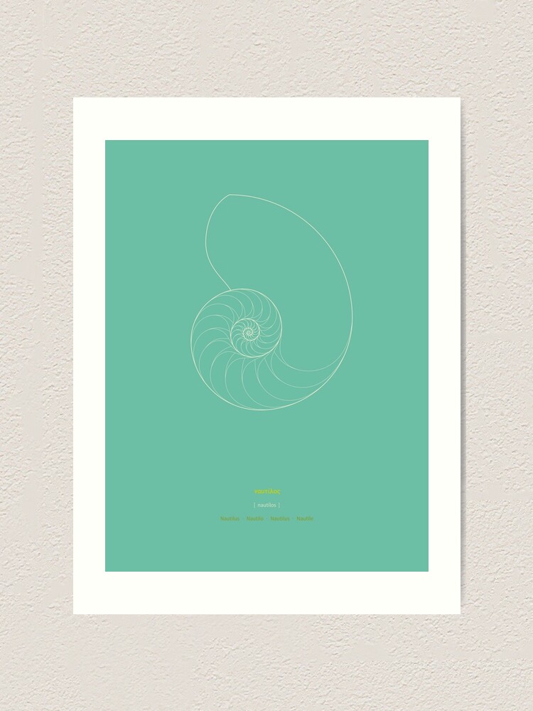 Alternate view of Nautilus Art Print