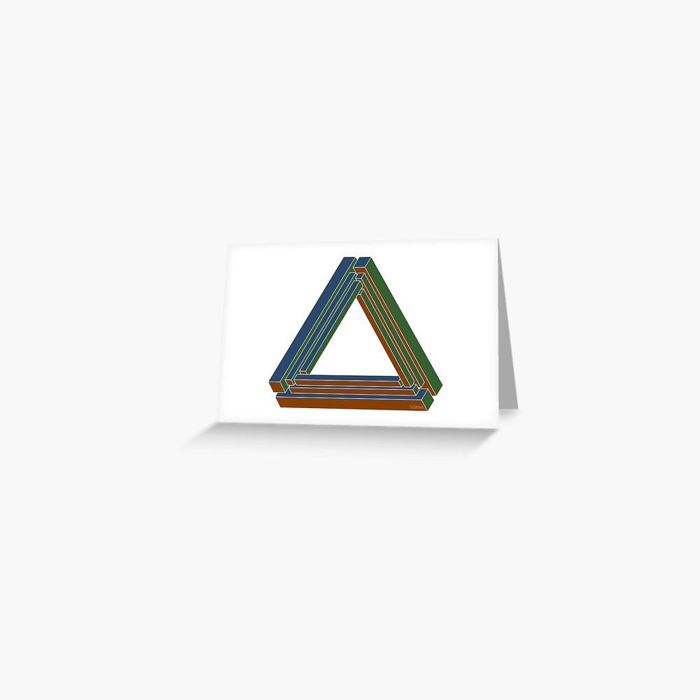 Sarcone's tribar Greeting Card