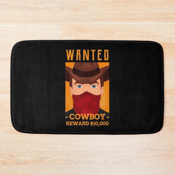 Item preview, Cowboy Wanted Print designed and sold by Heckabes.