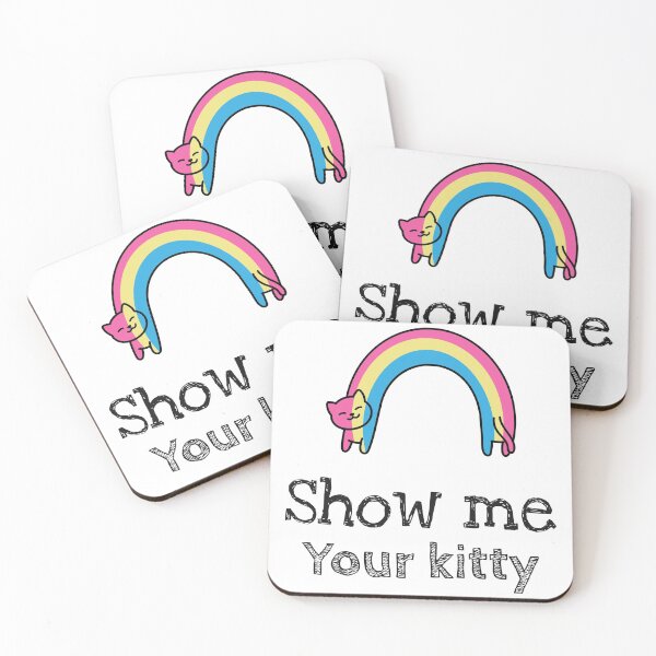 Item preview, LESBIAN PRIDE SHOW ME YOUR KITTY designed and sold by Designs Of all kinds.