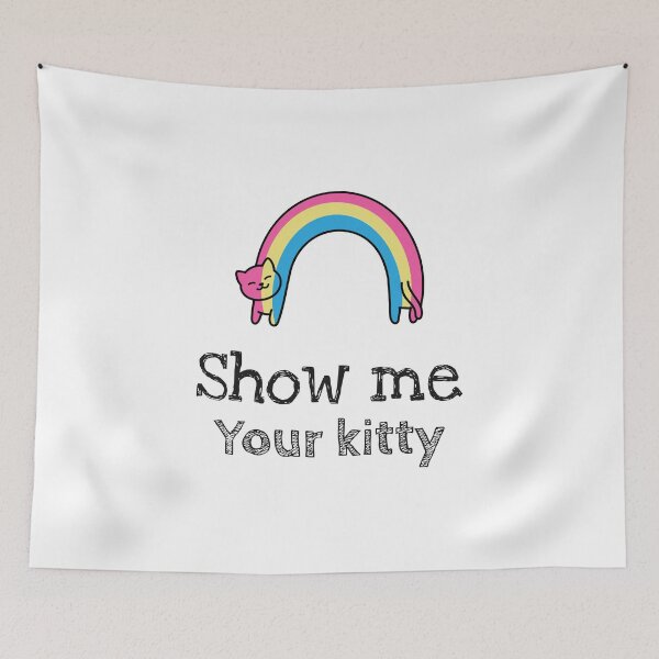 Item preview, LESBIAN PRIDE SHOW ME YOUR KITTY designed and sold by Designs Of all kinds.