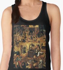 The Fight by Hieronymus Bosch Women's Tank Top
