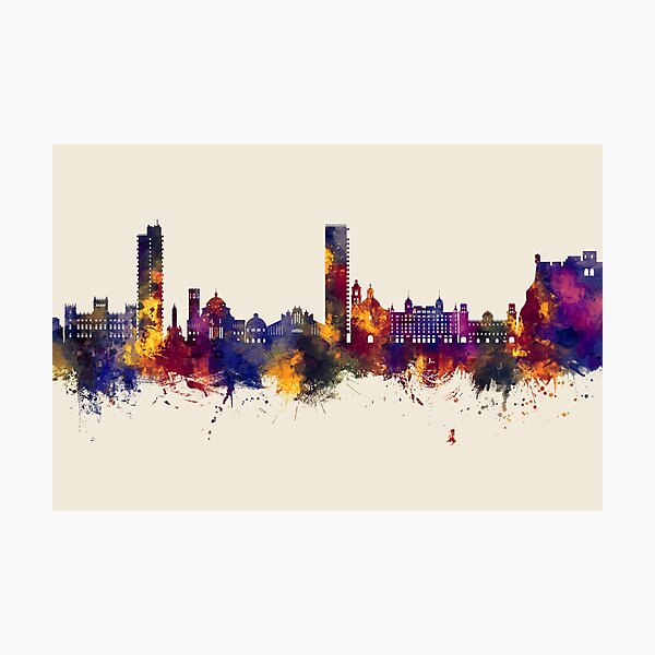 Item preview, Alicante Spain Skyline designed and sold by ArtPrints.