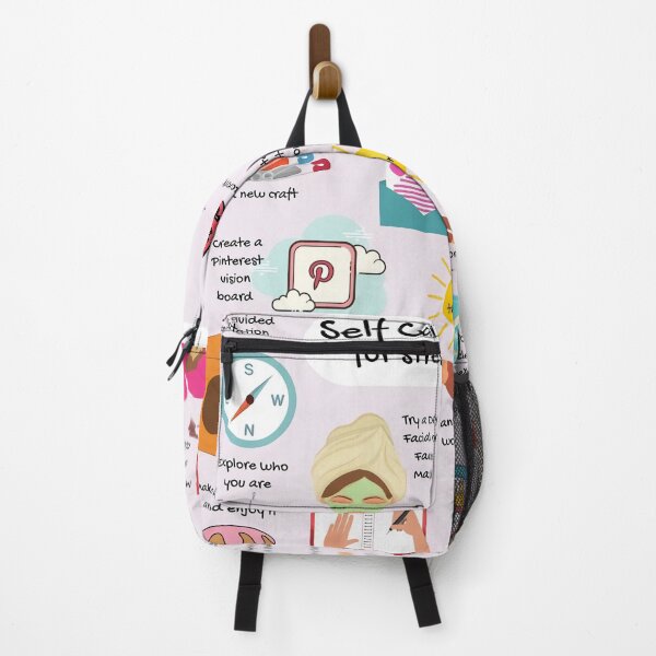 Item preview, Self Care Ideas For Stress Relief Poster designed and sold by veronica-grea.