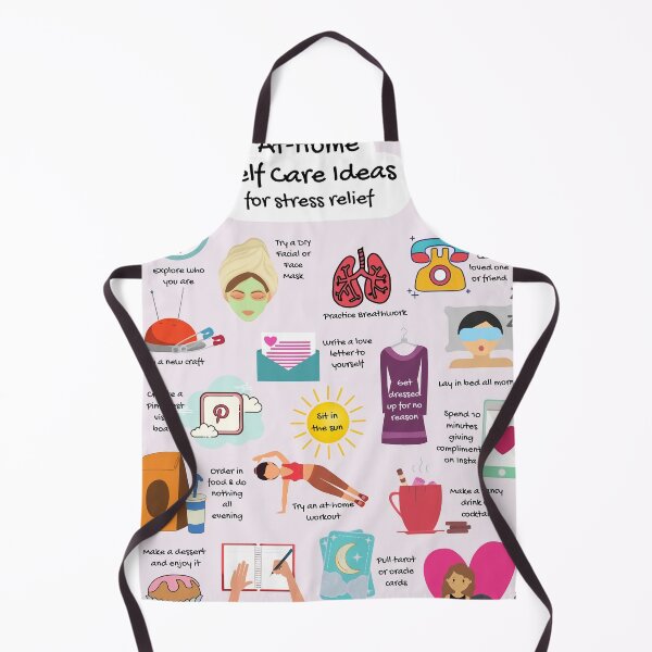 Item preview, Self Care Ideas For Stress Relief Poster designed and sold by veronica-grea.