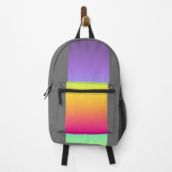 Item preview, Grey With Rainbow Gradient Stripe designed and sold by KelseyLovelle.