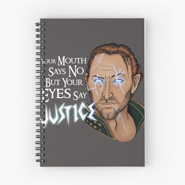 Item preview, Your Mouth Says No, But Your Eyes Say JUSTICE Essential T-Shirt| Dragon age T-Shirt | Dragon T-Shirt designed and sold by celianana.