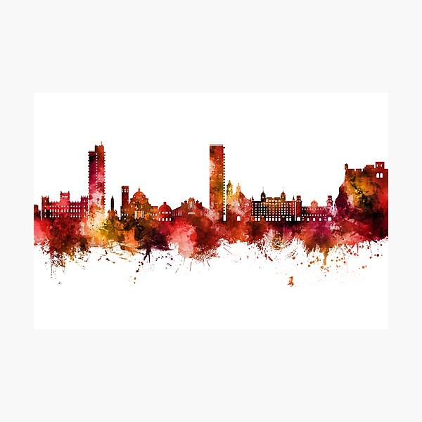Item preview, Alicante Spain Skyline designed and sold by ArtPrints.