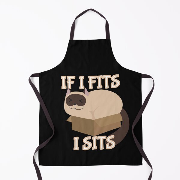 Item preview, Cute Funny Cat - If i Fits, I Sits designed and sold by laiwole.