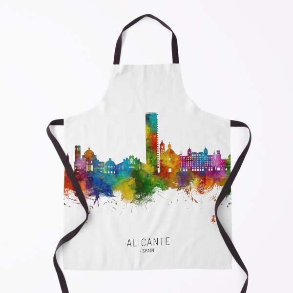 Item preview, Alicante Spain Skyline designed and sold by ArtPrints.