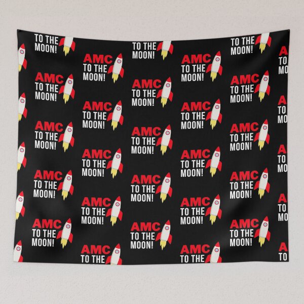 Item preview, AMC to the Moon! Meme Stocks designed and sold by reallyrealnow.