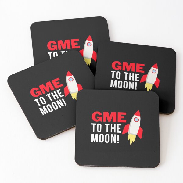 Item preview, GME to the Moon! Meme Stocks designed and sold by reallyrealnow.