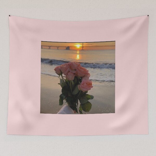 Item preview, flowers au bord de la mer designed and sold by littlegloryy.