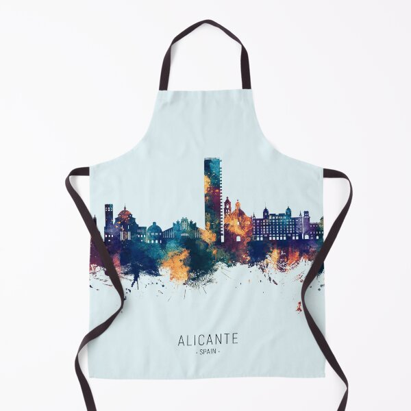 Item preview, Alicante Spain Skyline designed and sold by ArtPrints.