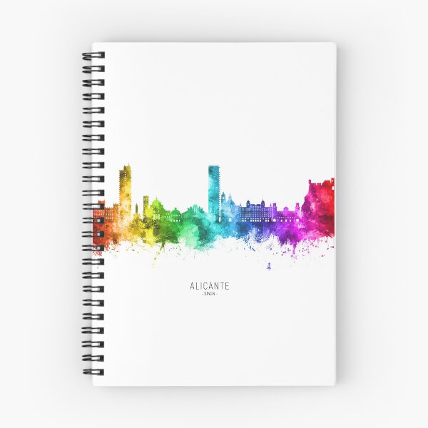 Item preview, Alicante Spain Skyline designed and sold by ArtPrints.