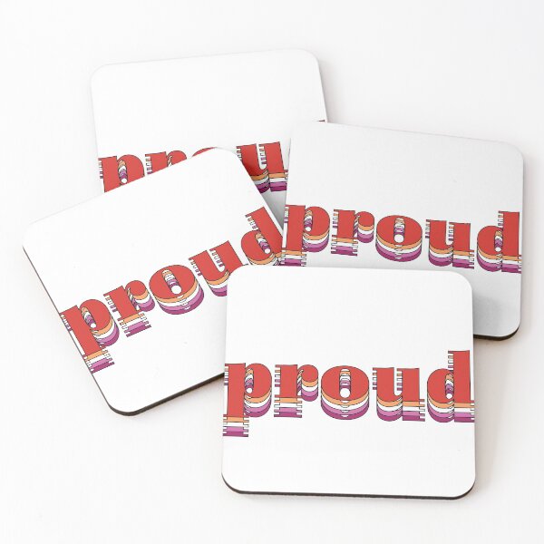 Item preview, Proud (Lesbian Flag) designed and sold by brianacecilia.