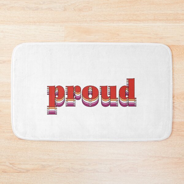 Item preview, Proud (Lesbian Flag) designed and sold by brianacecilia.