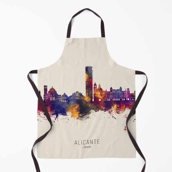Item preview, Alicante Spain Skyline designed and sold by ArtPrints.