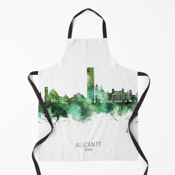 Item preview, Alicante Spain Skyline designed and sold by ArtPrints.