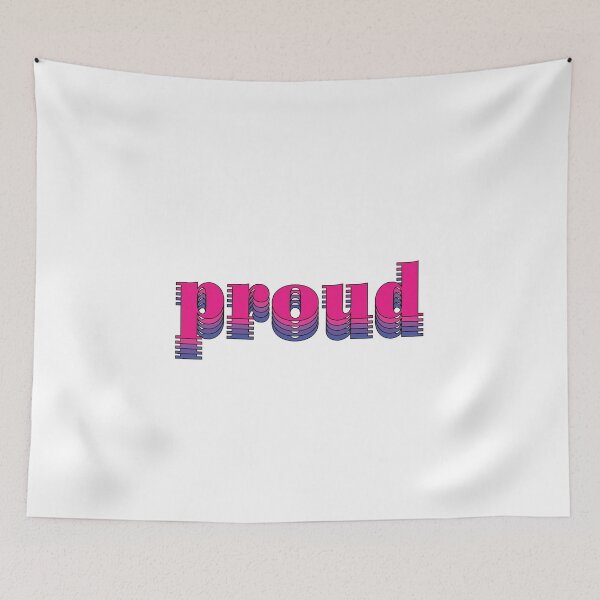 Item preview, Proud (Bisexaul Flag) designed and sold by brianacecilia.