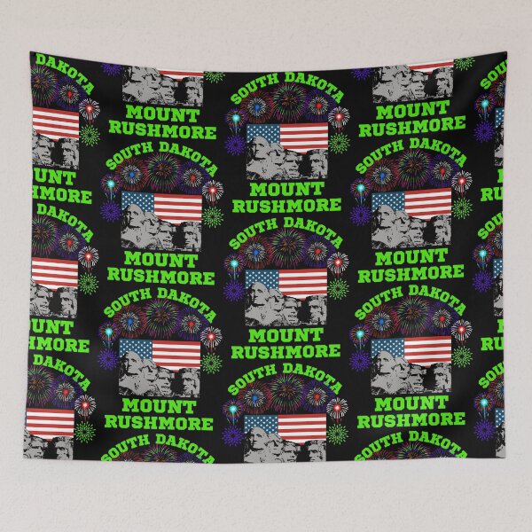 Item preview, South Dakota Mount Rushmore 4th Of July designed and sold by WoodburyLake.