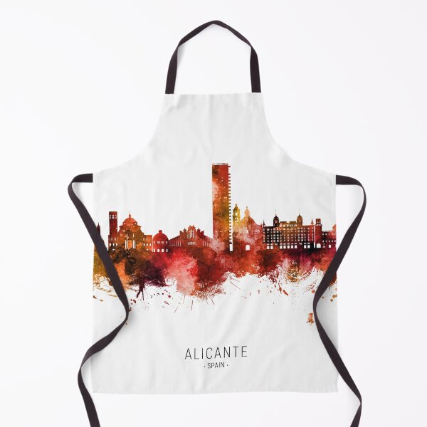 Item preview, Alicante Spain Skyline designed and sold by ArtPrints.