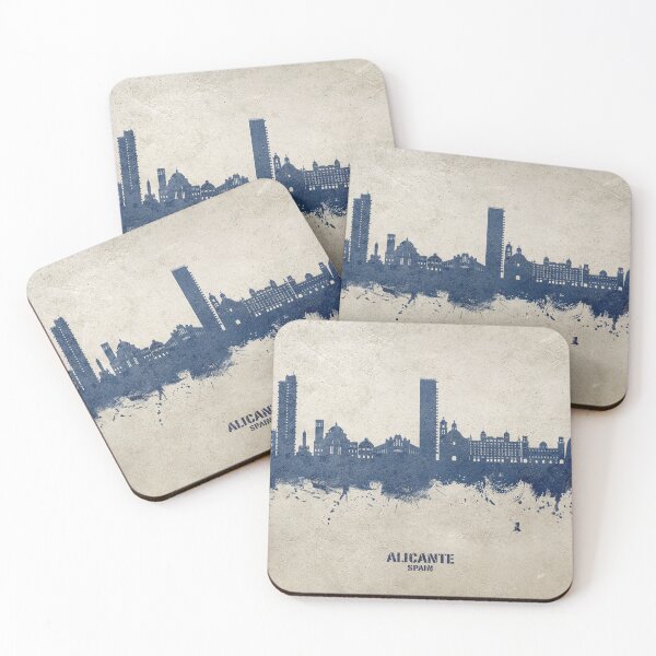 Item preview, Alicante Spain Skyline designed and sold by ArtPrints.