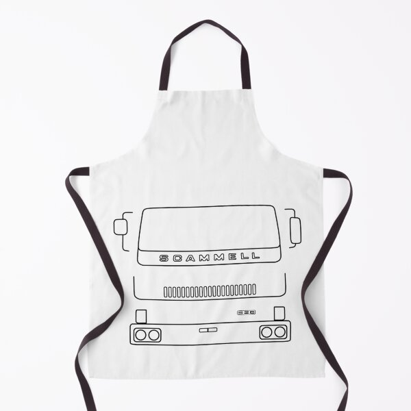 Item preview, Scammell S26 classic lorry black outline graphic designed and sold by soitwouldseem.