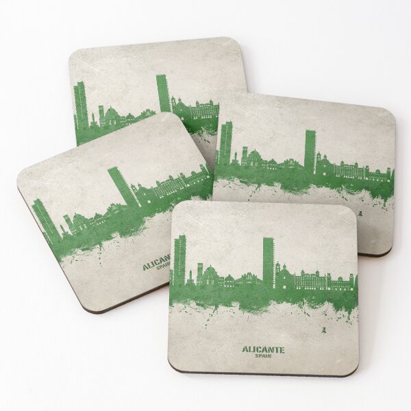Item preview, Alicante Spain Skyline designed and sold by ArtPrints.