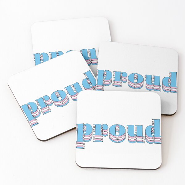 Item preview, Proud (Trans Flag) designed and sold by brianacecilia.