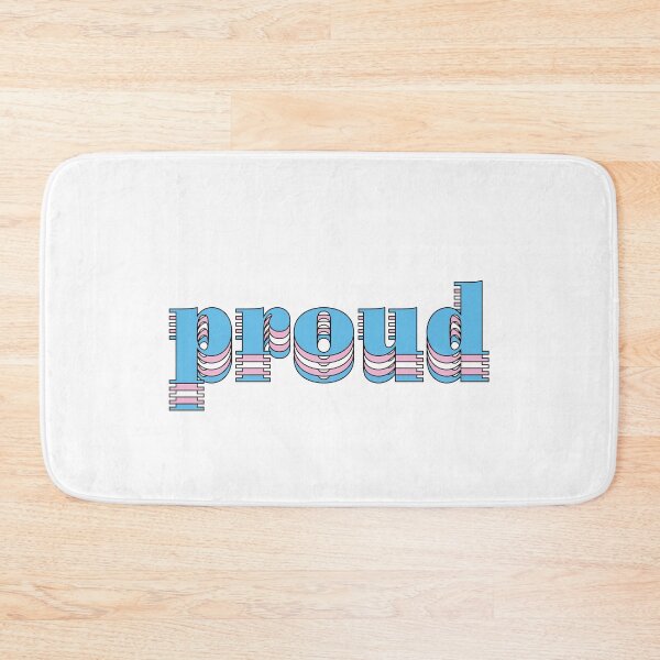 Item preview, Proud (Trans Flag) designed and sold by brianacecilia.