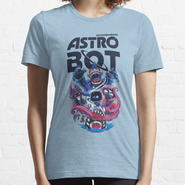 Astrobot Fashion TShirts Astro's Playroom Bot CPU Plaza Game Male Style  Pure Cotton Tops T Shirt Round Neck Big Size